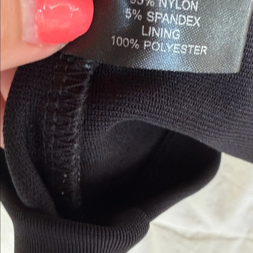 Boston Proper top. racerback, small, black - Picture 3 of 6
